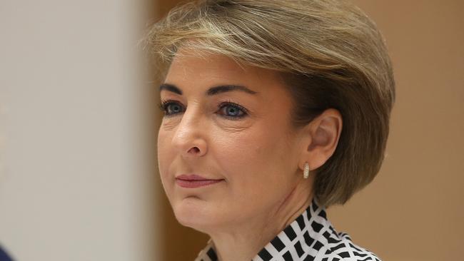 Michaelia Cash has been promoted in a major overhaul of Malcolm Turnbull’s front bench. Picture: Kym Smith