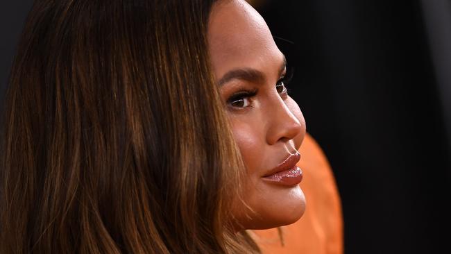 Chrissy Teigen had no time for followers questioning the hilarious image. Picture: AFP