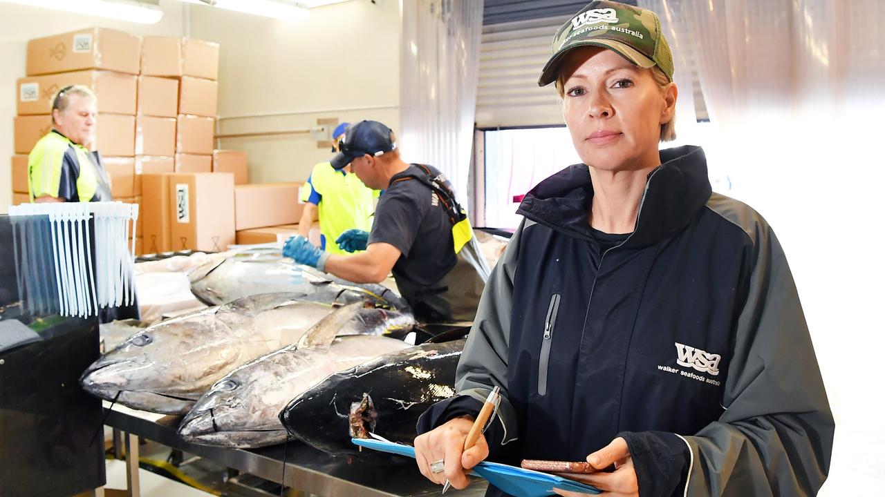 Heidi Walker managing director, owner, of Walker Seafoods. Photo Patrick Woods / Sunshine Coast Daily.