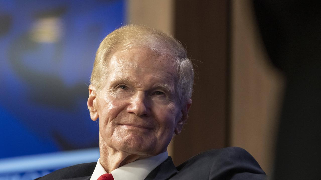 NASA Administrator Bill Nelson says the Australian and US relationship is vital for space exploration during his National Press Club speech on Thursday. Picture: NCA NewsWire / Martin Ollman