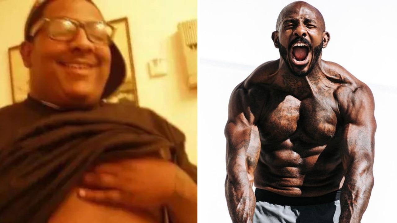 UFC fighter’s jaw-dropping body transformation