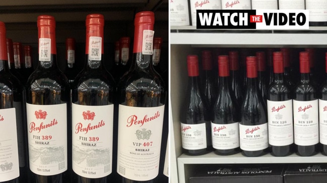 Cheap Penfolds wine knockoffs sold in China amid trade war