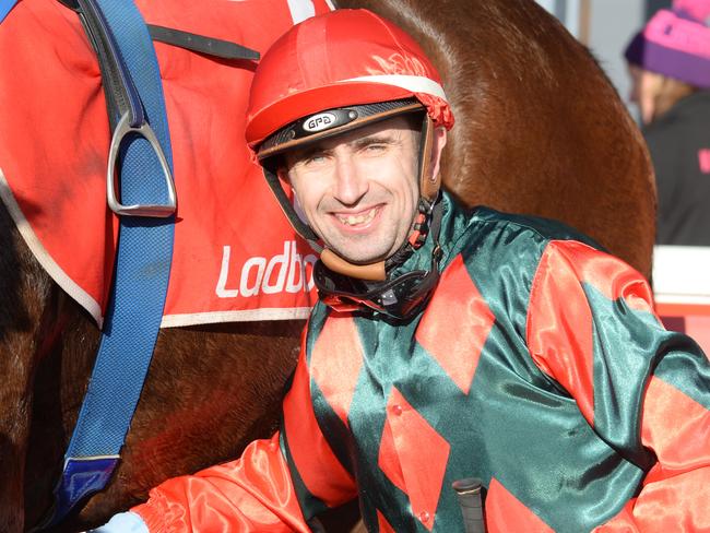 Anthony Darmanin will chase his first mainland stakes win in almost six years at Caulfield on Saturday. Picture: Racing Photos via Getty Images.