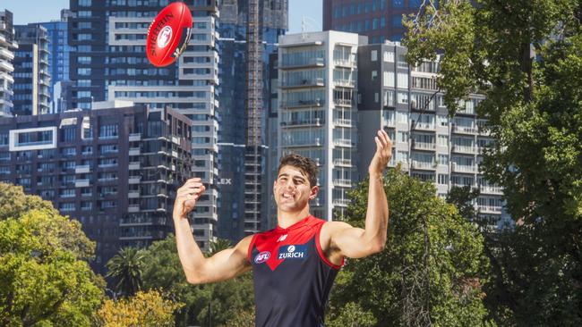 Christian Petracca is staying at Melbourne. Picture: Rob Leeson