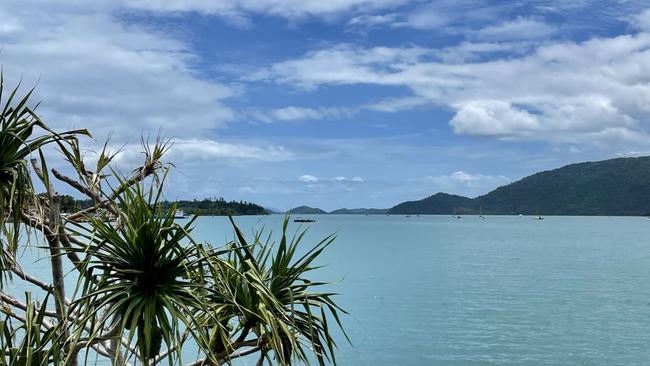 Shute Harbour, where the wreckage of a military helicopter that plunged into the ocean off the Queensland coast was found overnight.