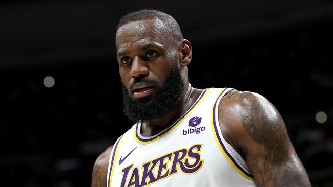 LeBron James has a big decision to make. (Photo by Matthew Stockman/Getty Images)