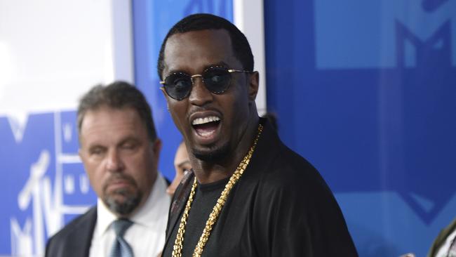 Sean "Diddy" Combs arrives at the MTV Video Music Awards at Madison Square Garden in New York. Picture: Evan Agostini/Invision/AP