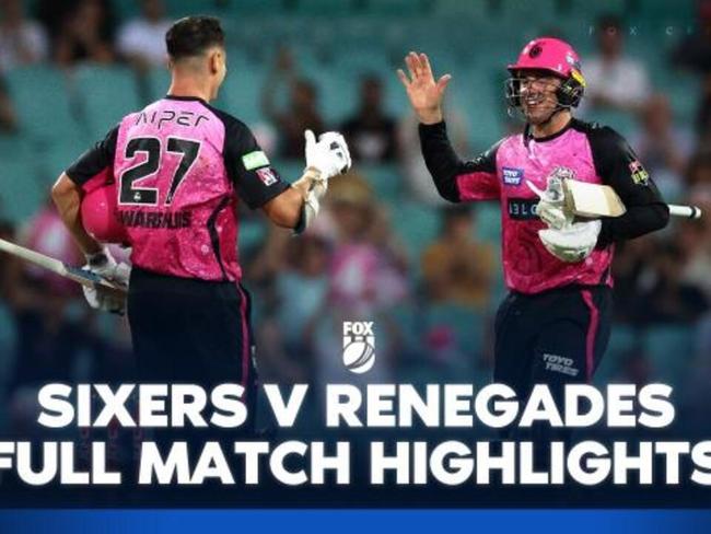 Sixers v Renegades: Match Highlights