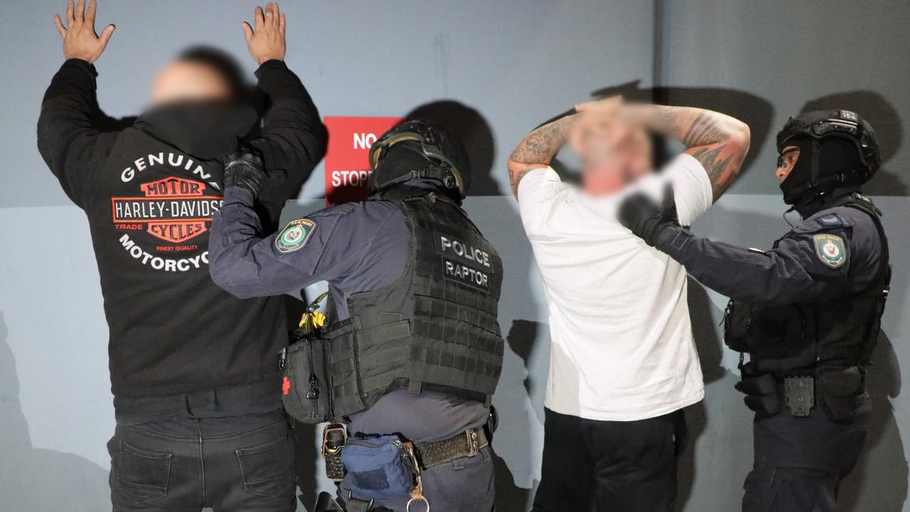 Police swoop on alleged clubhouse of notorious bikie gang