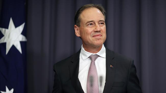 Health Minister Greg Hunt said he and his department had been ‘deeply’ involved in developing the national plan. Picture: NCA NewsWire / Gary Ramage