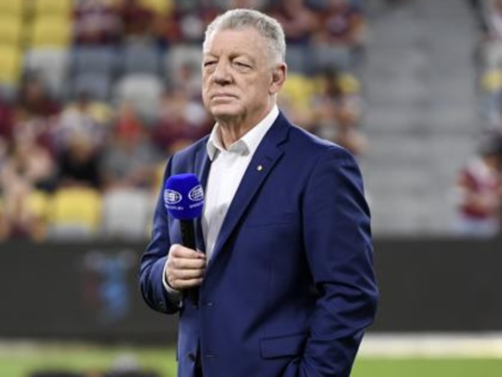 Phil Gould has been bumped down the pecking order by Channel 9.