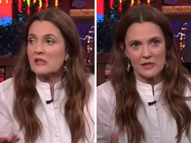 Drew Barrymore has addressed her viral TV moment with Martha Stewart. Picture: Supplied