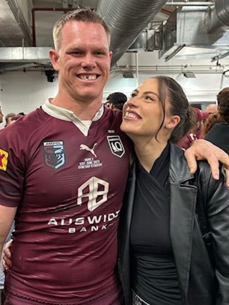 She is married to Sydney Rooster’s NRL player Lindsay Collins. Picture: Instagram/KaylahCollins