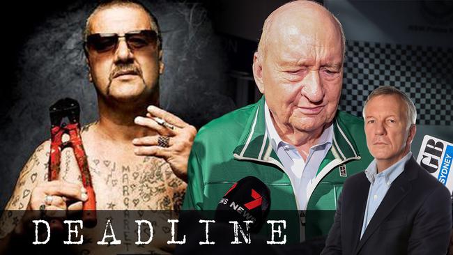 Mark “Chopper” Read and Alan Jones made an unlikely pair on the Midday Show.