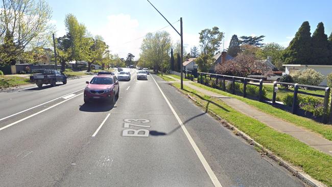 The two-vehicle collision happened on the Hume Highway, near Alpine.