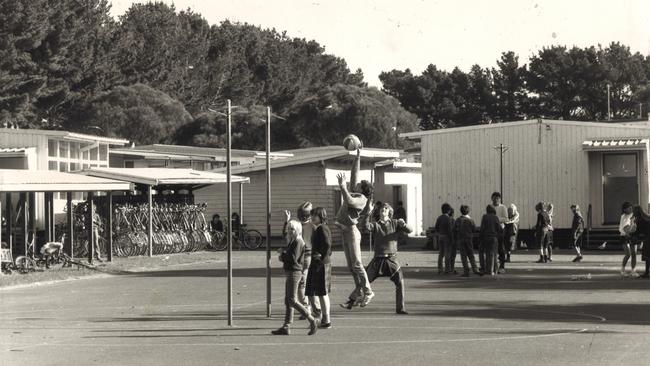 Rosebud High in the 1980s, around the time Sutton was teaching at the school.