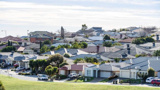 A huge number of SA’s suburbs saw value growth over the past year. Picture: NCA NewsWire /Brenton Edwards