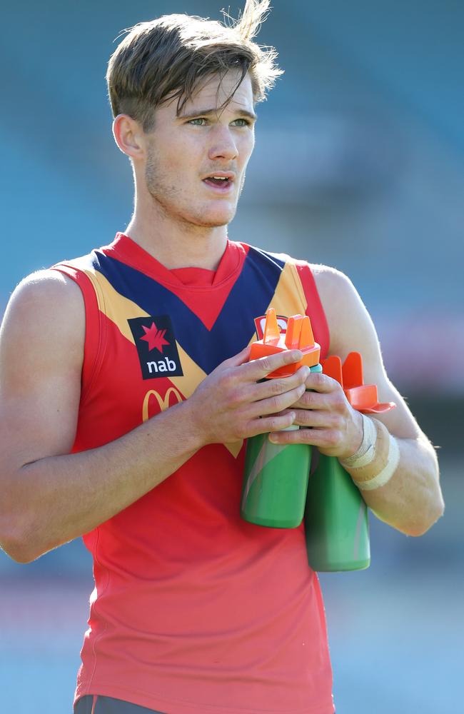 Jonty Scharenberg is the younger brother of Collingwood’s Matt Scharenberg. Picture: Stephen Laffer