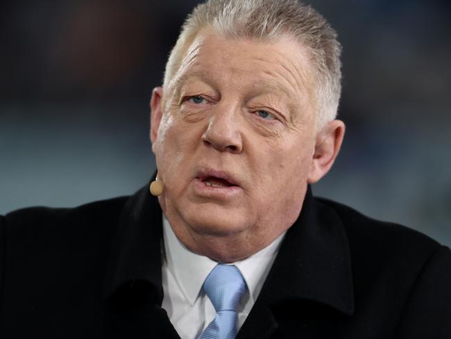 SYDNEY, AUSTRALIA - JUNE 08:  Commentator and General Manager of the Canterbury-Bankstown Bulldogs Phil Gould looks on during game one of the 2022 State of Origin series between the New South Wales Blues and the Queensland Maroons at Accor Stadium on June 08, 2022, in Sydney, Australia. (Photo by Mark Kolbe/Getty Images)