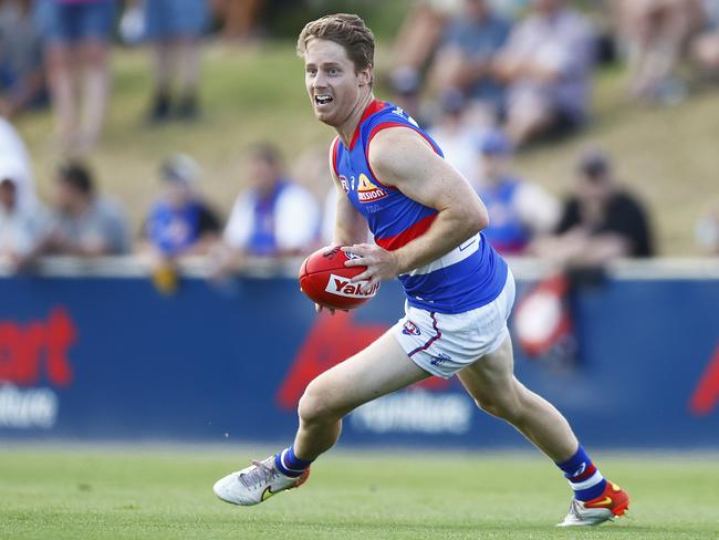 Lachie Hunter has been granted leave by the Bulldogs. Picture: Daniel Pockett/Getty Images