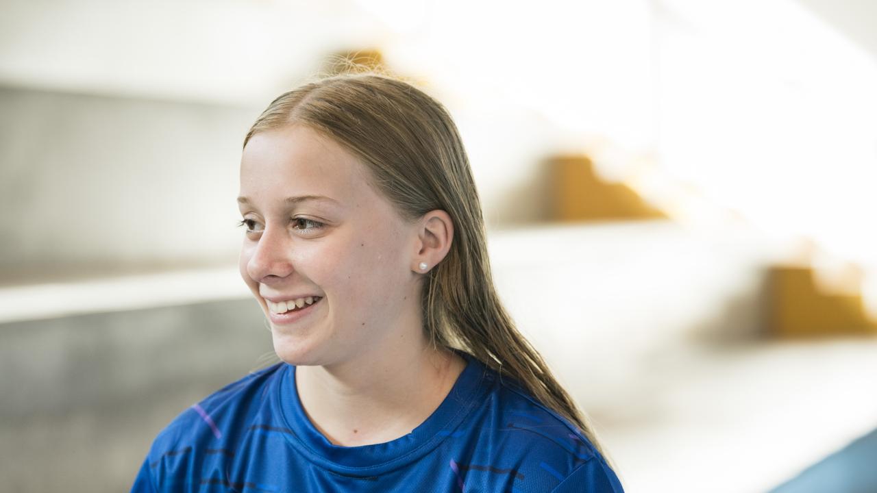 Toowoomba Grammar Swimming Club national team member Emma Barram.