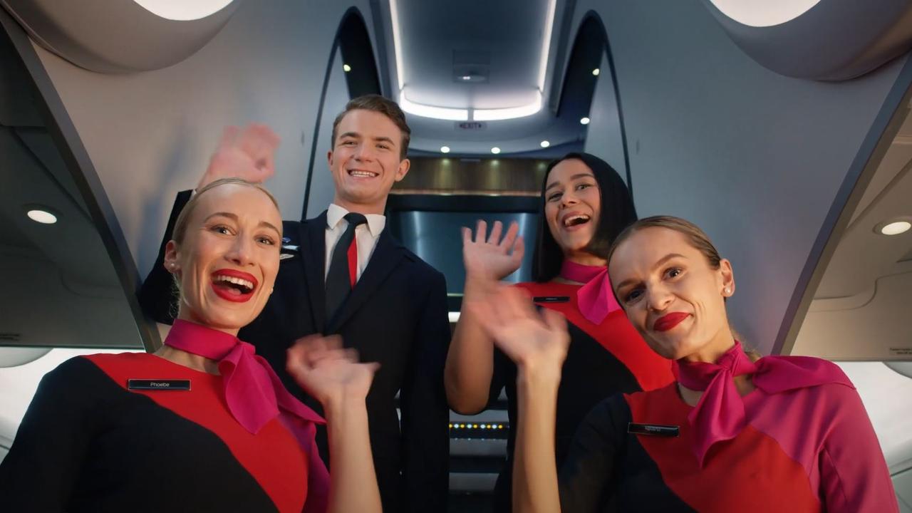 This is Qantas’ first campaign in a decade in the North American market. Picture: Qantas