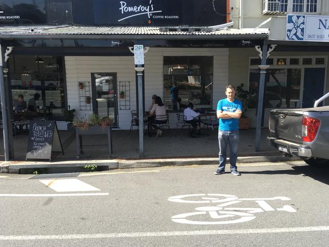 Pomeroy's Coffee Roasters owner Nathan Ward has spent 18 months building up his business. Picture: Darren Cartwright