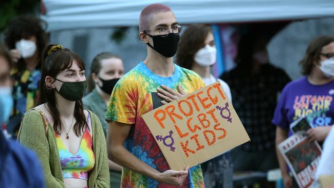 Equality Australia wants the Senate to reach an agreement to better protect LGBTIQ+ people, women and people with disability. Picture: Jono Searle/Getty Images