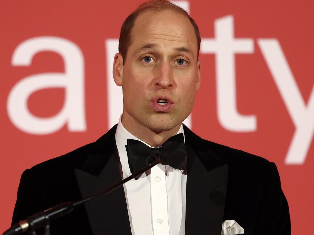 William thanked everyone for their “kind messages”. Picture: Daniel Leal – WPA Pool/Getty Images