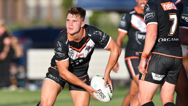 Jake Simpkin’s minutes could get cut. Photo: NRL Photos/Robb Cox