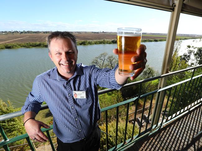 Riverside Hotel co-owner Phil Marechal says the Bend Motorsport Park is the “catalyst” for an $800,000 upgrade of the pub. Pictures: Tait Schmaal.