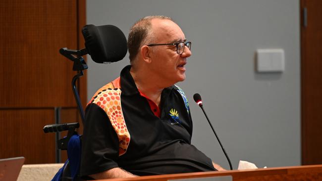 Division 2 councillor Rob Pyne speaks at the Council's ordinary meeting on Wednesday, January 25. Picture: Isaac McCarthy