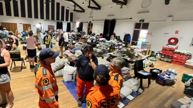 For the full list of evacuation centres, visit NSW SES. Picture: Facebook