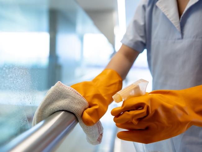 Generic picture of working cleaner. Photo: iStock