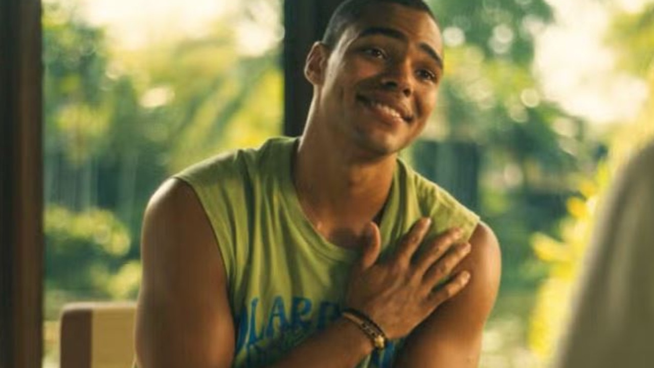 In the scene, Zion (Nicholas Duvernay) takes Piper’s virginity. Picture: Max