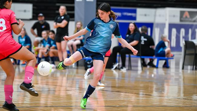 Sunshine Coast Wave player Olivia Harth-Vincent. Picture: Nikki Grigg Photography.