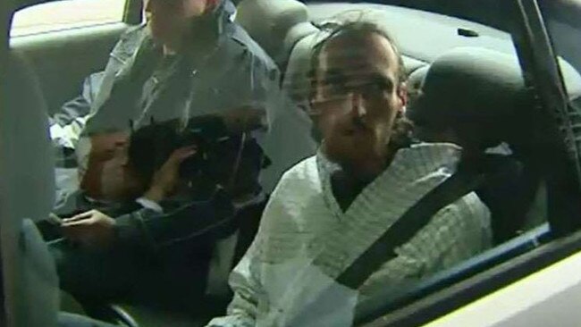 Benjamin Ernest Power was sentenced to nine years' jail for his role as 'look-out' on the night Damian Leeding was killed. Picture: 9NEWS