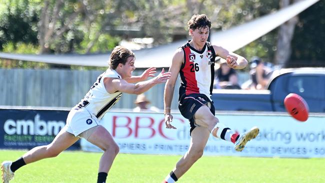 Morningside Vs Sherwood playing in the colts AFL semi final. Saturday September 7, 2024. Picture, John Gass