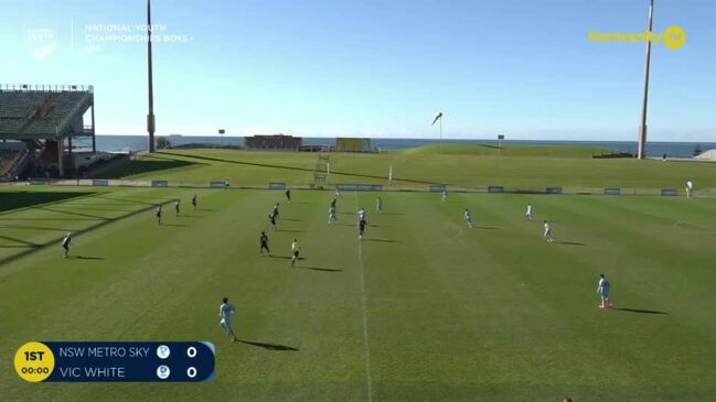 Replay: NSW Metro Sky v Victoria White (16C) - Football Australia Boys National Youth Championships Day 3