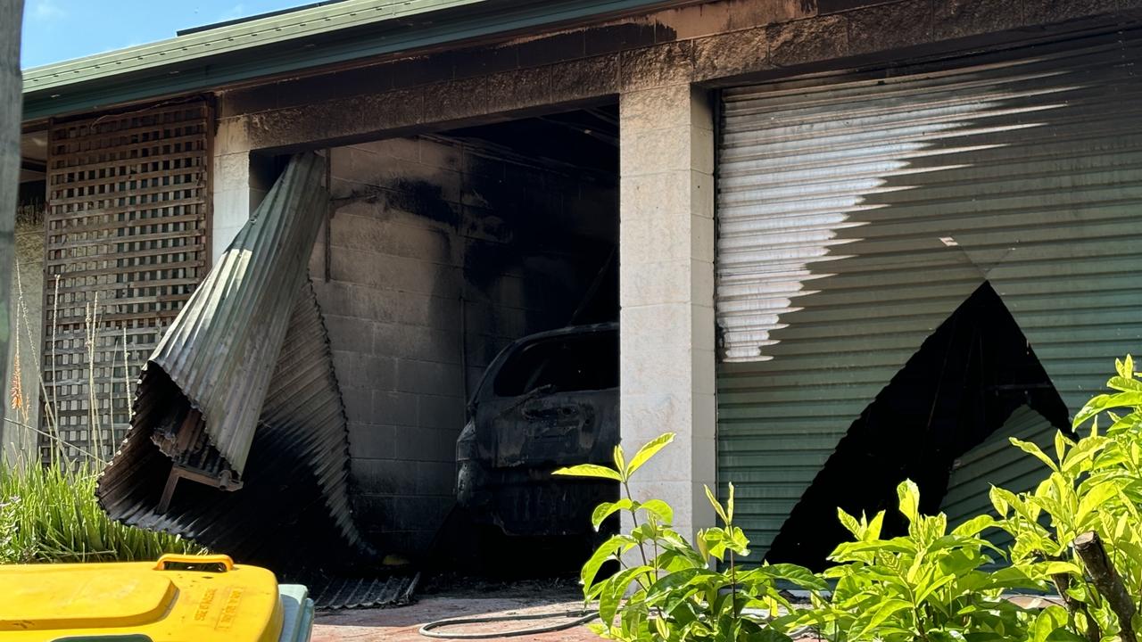 Two in hospital after northern beaches house fire