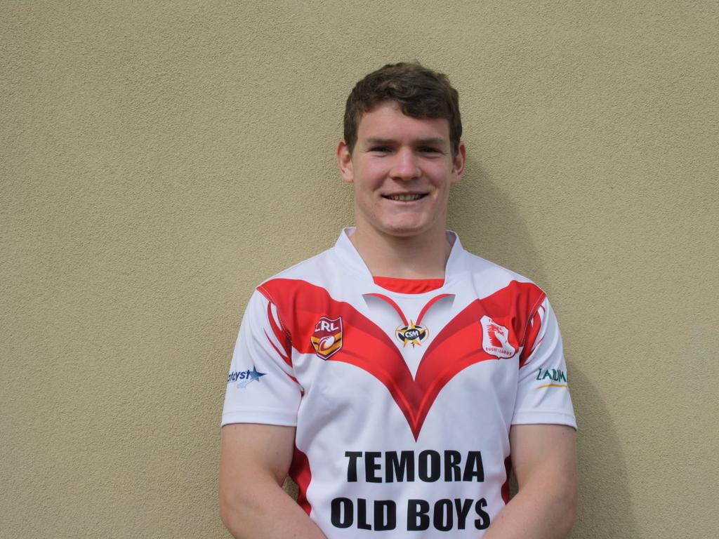 Liam Martin in his junior days with the Temora Dragons. Picture: Temora Dragons Facebook