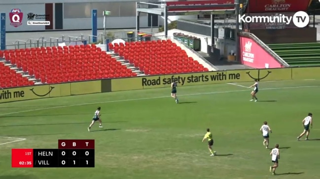 Replay: AFLQ Schools Cup – Helensvale SHS v Villanova College (Senior male)