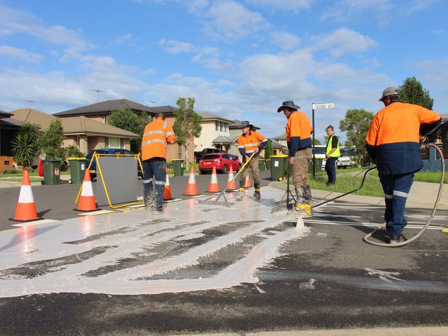 Western Sydney is set to get more 35C plus days each year going into the future. Picture: Blacktown Council