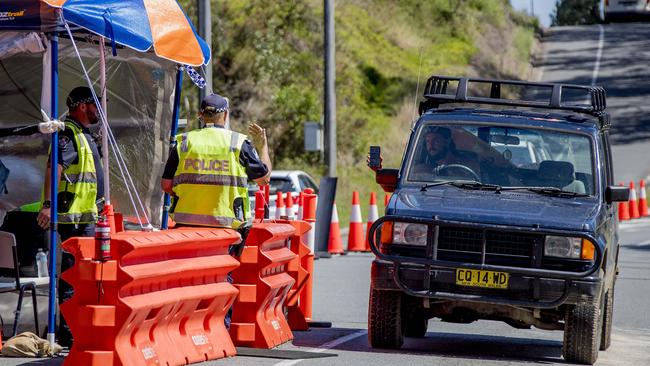 The Queensland Premier has announced changes to the border restrictions and says that no more police will be needed to patrol the state's borders with New South Wales. Picture: Jerad Williams