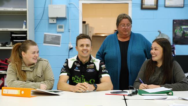 Winterbottom is an ambassador for the program which was started by his childhood babysitter Sally Wynd. Picture: Sam Ruttyn