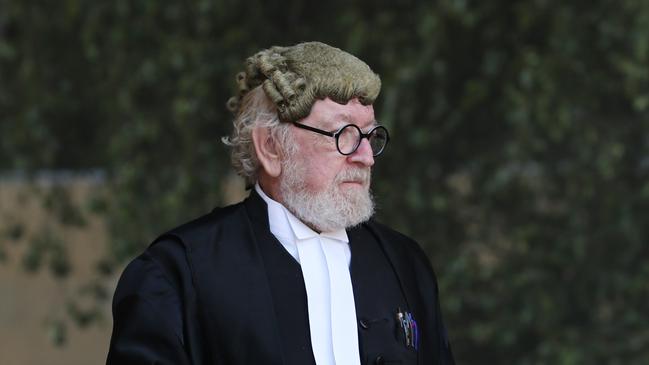 QC Robert Richter arrives at day 3 of the Sue Neill-Fraser appeal hearing at the Supreme Court of Tasmania.  Picture: Zak Simmonds