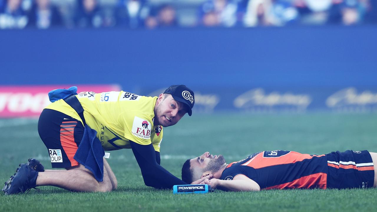 Alex Twal will need to be cleared by a specialist to make his return from concussion. Picture: Getty Images.