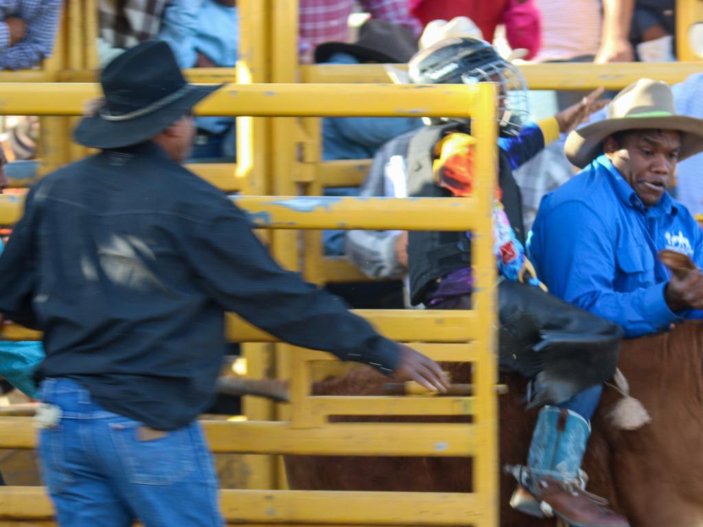 Cherbourg Rodeo, October 15, 2021. Picture: Holly Cormack