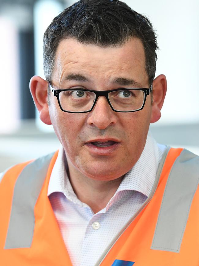 Victorian Premier Daniel Andrews. Picture: AAP