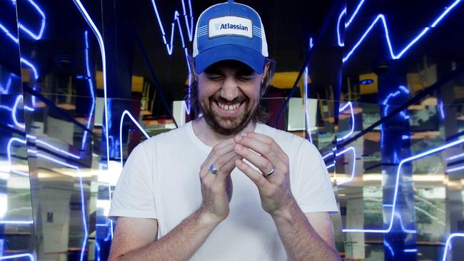 Bright spark... Mike Cannon-Brookes. Picture: Hollie Adams/The Australian